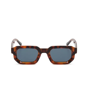 Cropp - Okulary przeciwsłoneczne w panterkę - brązowy