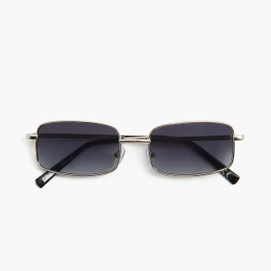 Cropp - Okulary przeciwsłoneczne z noskami - srebrny