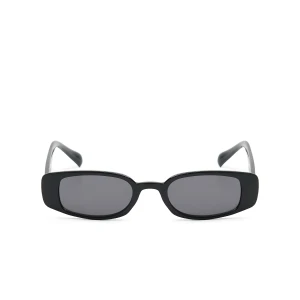 Cropp - Okulary przeciwsłoneczne z solidnymi oprawkami - czarny