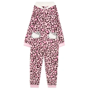 Cropp - Onesie Hello Kitty - różowy