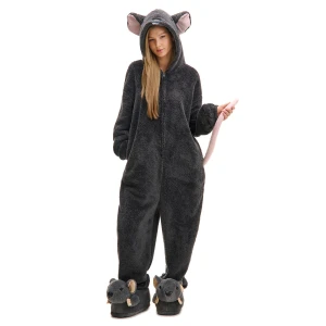 Cropp - Onesie szczur - szary