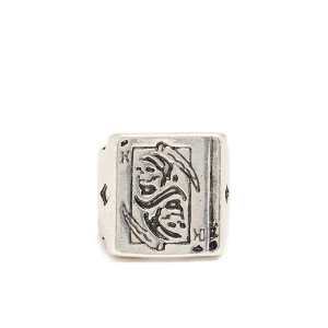 Cropp - Pierścień z motywem kosiarza - srebrny