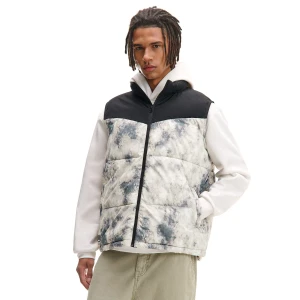 Cropp - Pikowana kamizelka ze stójką - zielony