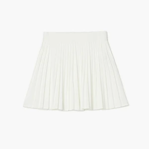 Cropp - Plisowana biała spódnica mini - biały