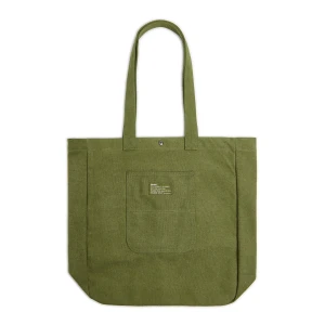 Cropp - Płócienna oliwkowa torba - zielony