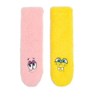 Zdjęcie produktu Cropp - Pluszowe skarpetki SpongeBob-Patryk - wielobarwny