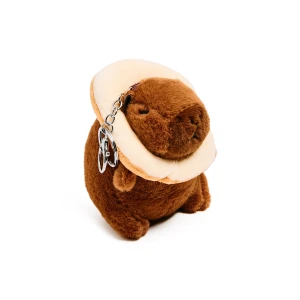 Cropp - Pluszowy brelok kapibara - brązowy