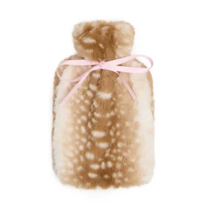 Cropp - Pluszowy termofor z nadrukiem - beżowy