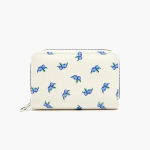 Cropp - Portfel z nadrukiem borówek - kremowy