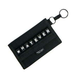 Cropp - Portfel z zestawem liter na rzep - czarny