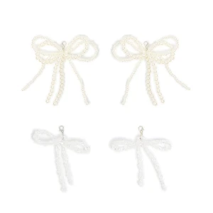 Cropp - Przypinki do butów w kształcie kokardek - wielobarwny