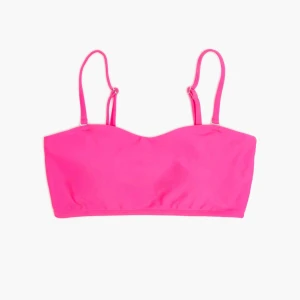 Cropp - Różowa bandażowa góra od bikini - różowy