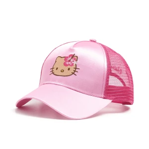Cropp - Różowa czapka z daszkiem Hello Kitty - różowy
