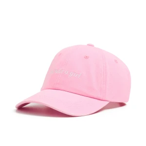 Cropp - Różowa czapka z daszkiem - różowy