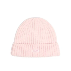 Cropp - Różowa czapka z dodatkiem wełny - różowy