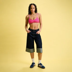 Cropp - Różowa góra od bikini - różowy