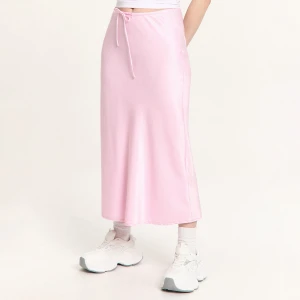 Cropp - Różowa spódnica maxi - różowy