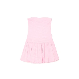Cropp - Różowa sukienka mini w kratę - różowy