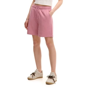 Cropp - Różowe dresowe bermudy - różowy
