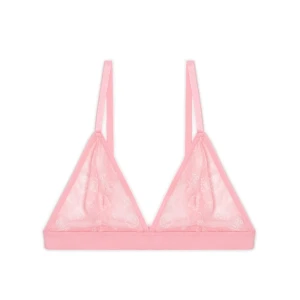 Cropp - Różowy ażurowy biustonosz Hello Kitty - różowy