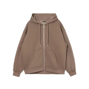 Cropp - Rozpinana bluza oversize - szary