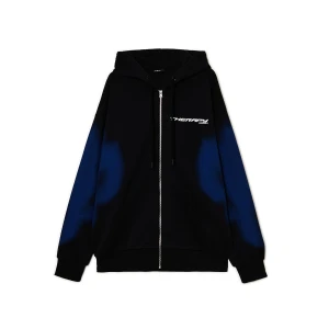 Cropp - Rozpinana bluza z nadrukami - czarny