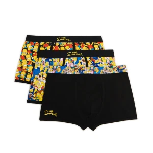 Cropp - Set bokserek The Simpsons - żółty