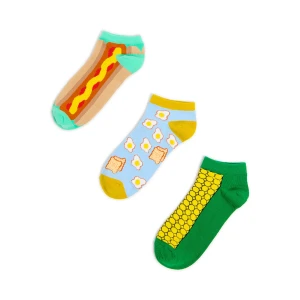 Cropp - Skarpetki stopki z motywem jedzenia - wielobarwny