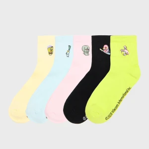 Cropp - Skarpety z hatowanymi postaciami SpongeBob - wielobarwny