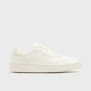Cropp - Sneakersy z imitacji skóry - biały