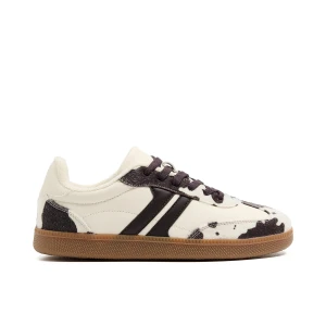 Cropp - Sneakersy z motywem krowiej skóry - wielobarwny