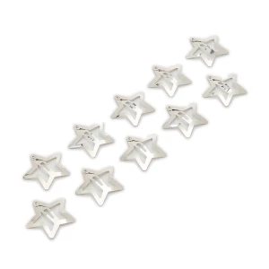 Cropp - Spinki do włosów gwiazdki - srebrny