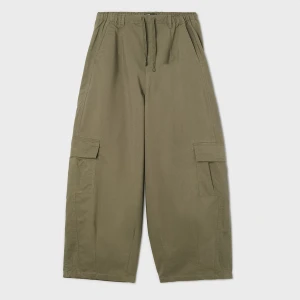 Cropp - Spodnie baggy z kieszeniami cargo - zielony