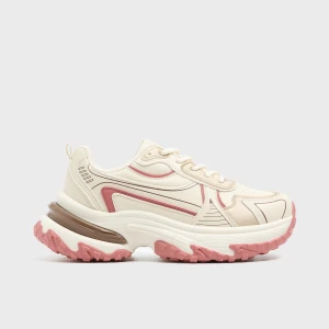 Cropp - Sportowe sneakersy z czerwonymi akcentami - wielobarwny