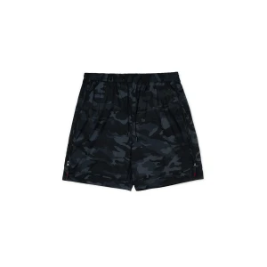 Cropp - Sportowe szorty moro z zamkami - zielony