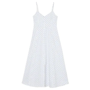 Cropp - Sukienka midi w kwiaty - kremowy