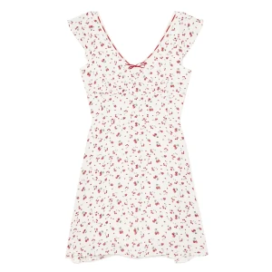 Cropp - Sukienka mini z wiskozy - biały