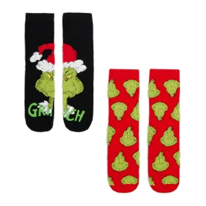 Cropp - Świąteczne skarpety Grinch - zielony