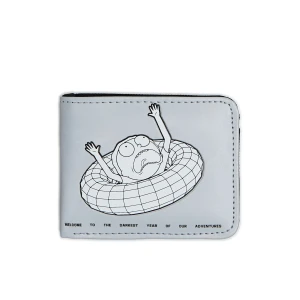 Cropp - Świecący w ciemności portfel Rick i Morty - jasny szary