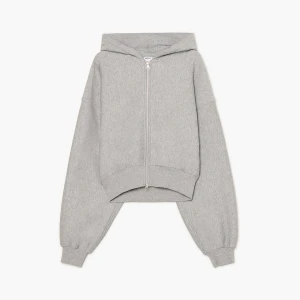 Cropp - Szara bluza boxy z kapturem - szary