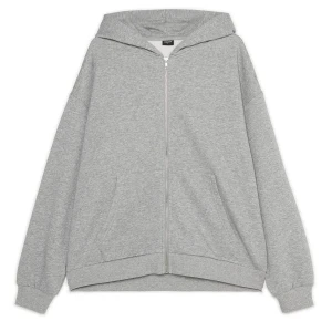 Cropp - Szara bluza oversize z kapturem - szary