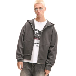 Cropp - Szara bluza z efektem sprania - szary