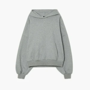 Cropp - Szara bluza z kapturem i ściągaczami - szary