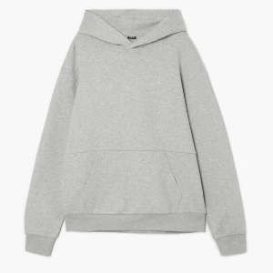 Cropp - Szara bluza z kapturem - jasny szary