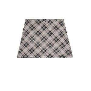 Cropp - Szara spódnica mini w kratę - szary