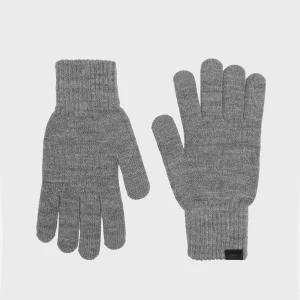 Cropp - Szare rękawiczki basic - szary