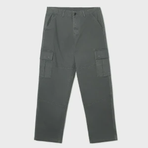 Cropp - Szare spodnie baggy z kieszeniami cargo - szary