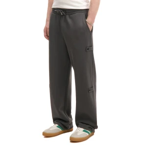 Cropp - Szare szerokie spodnie dresowe - szary