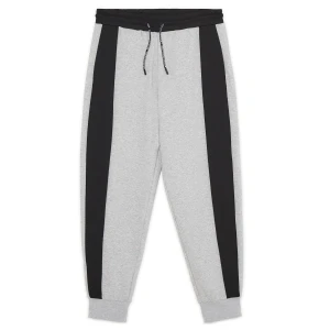 Cropp - Szaro-czarne dresowe joggery - jasny szary