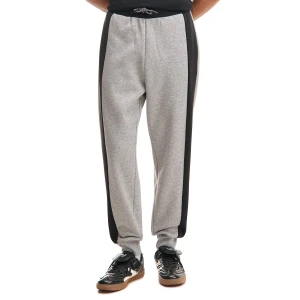 Cropp - Szaro-czarne dresowe joggery - jasny szary